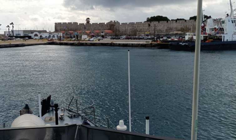 cover Cyprus police join Frontex to protect EU maritime borders