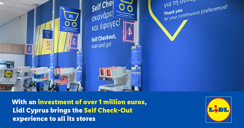 image Lidl Cyprus&#8217; €1M-plus investment makes self-checkout available in all its stores