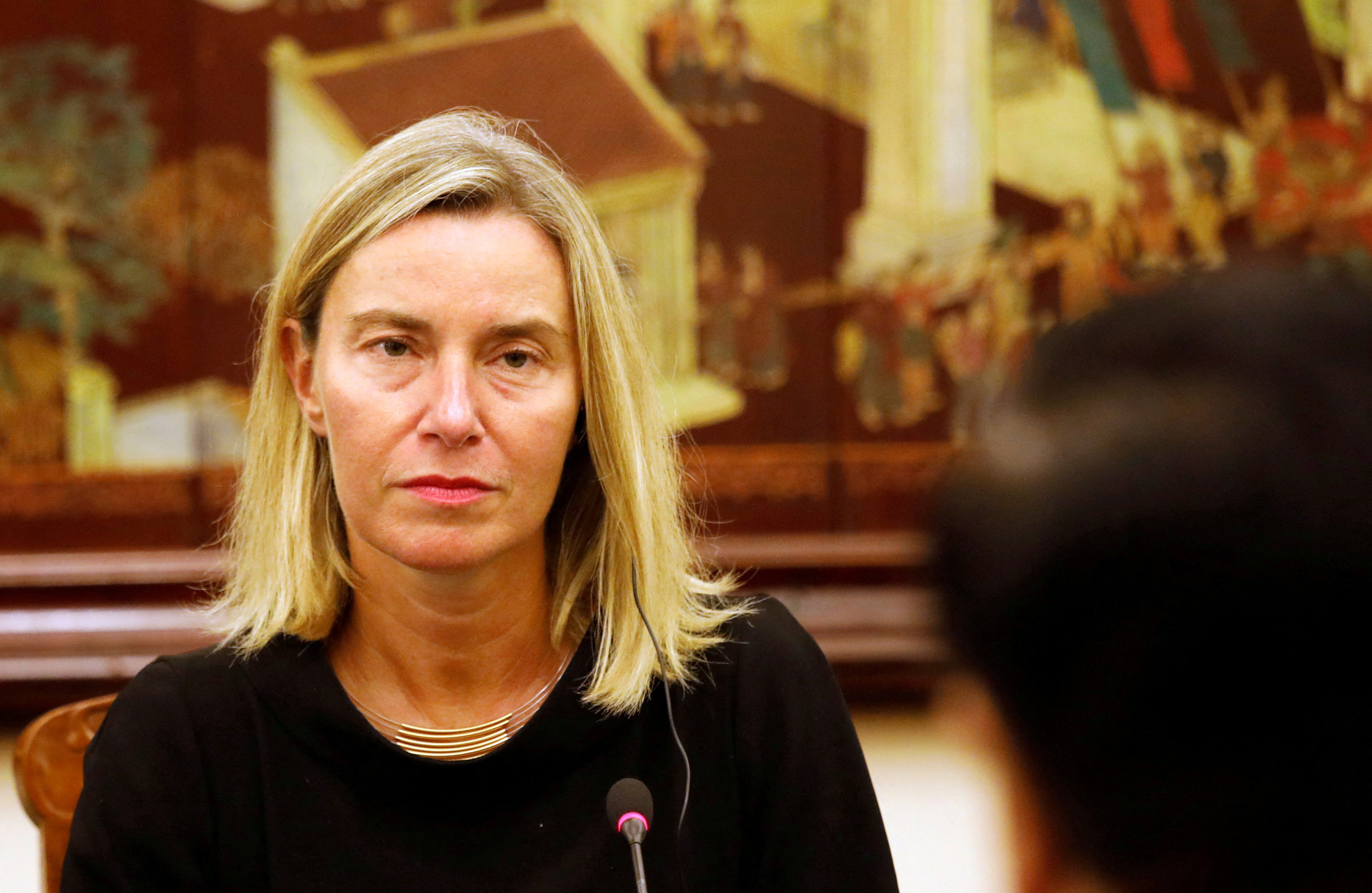 cover Former EU foreign policy chief Mogherini accused of fraud and corruption