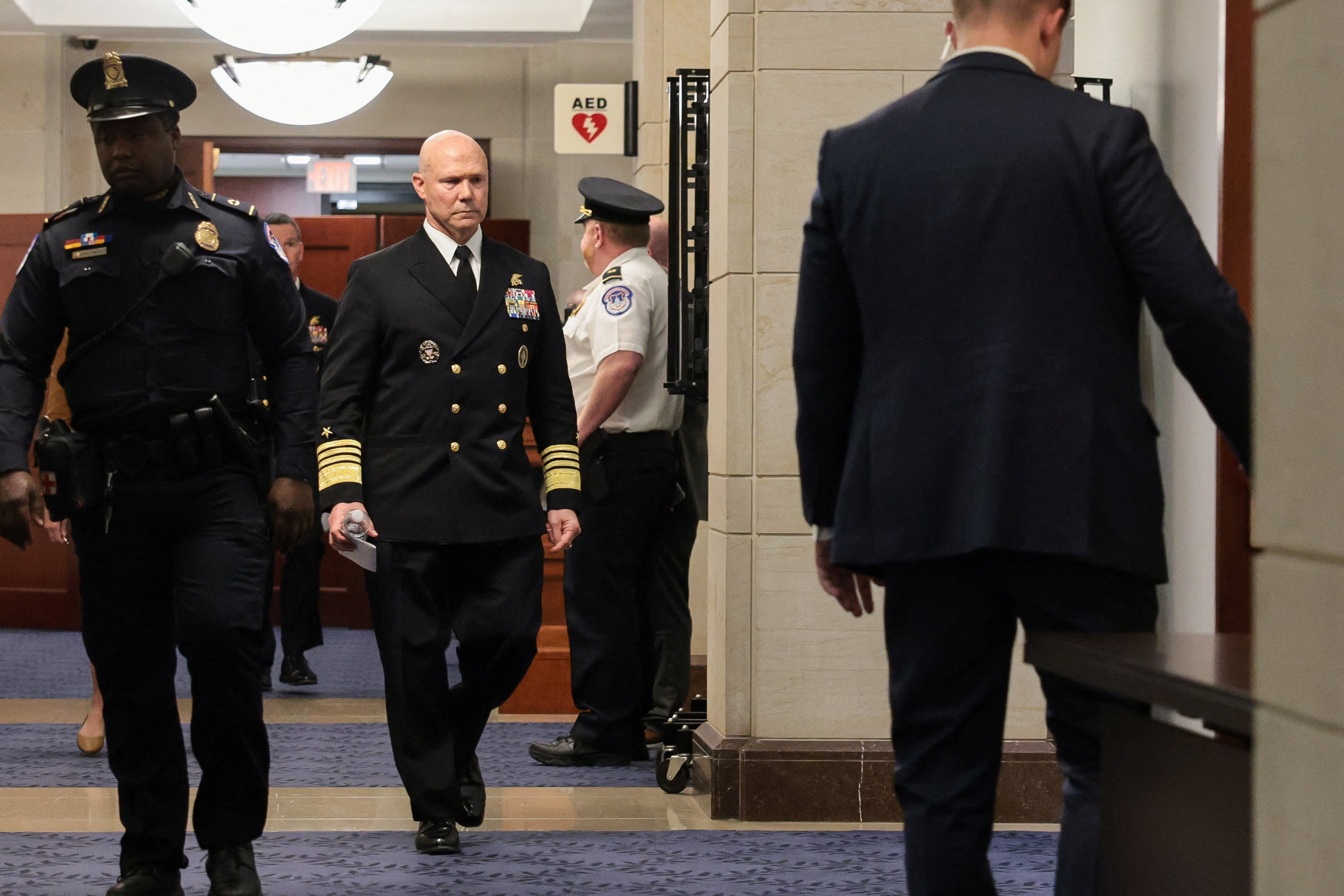 cover Lawmakers split along party lines after viewing Caribbean strike video