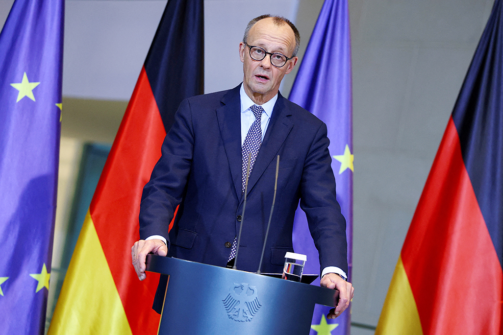 cover Germany&#8217;s Merz secures pensions bill, but row highlights leadership weakness