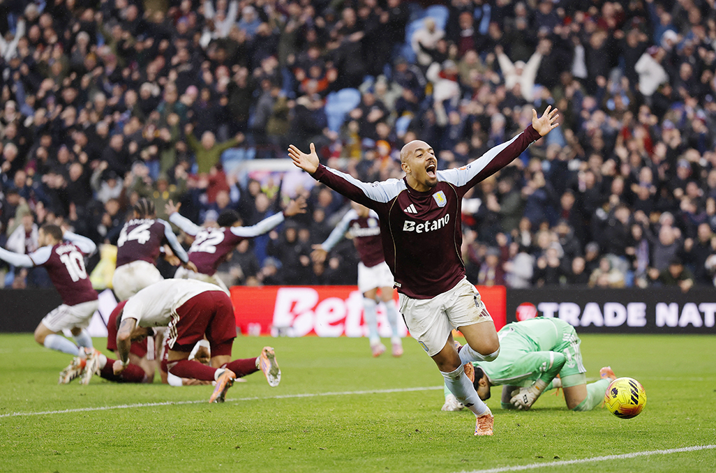 image Aston Villa stun Arsenal with Buendia&#8217;s last-gasp winner