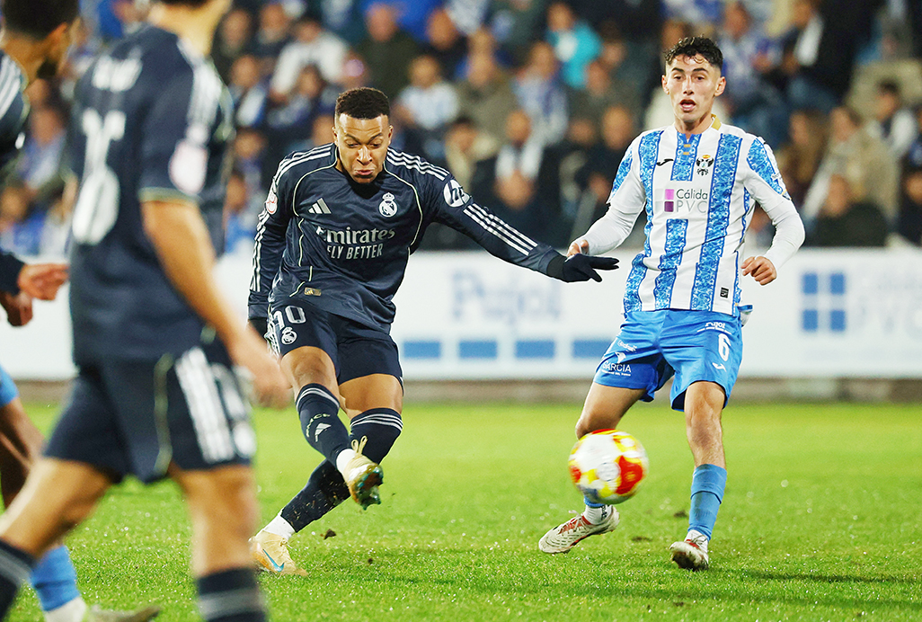 cover Mbappe edges closer to Ronaldo record as Real survive Copa del Rey test