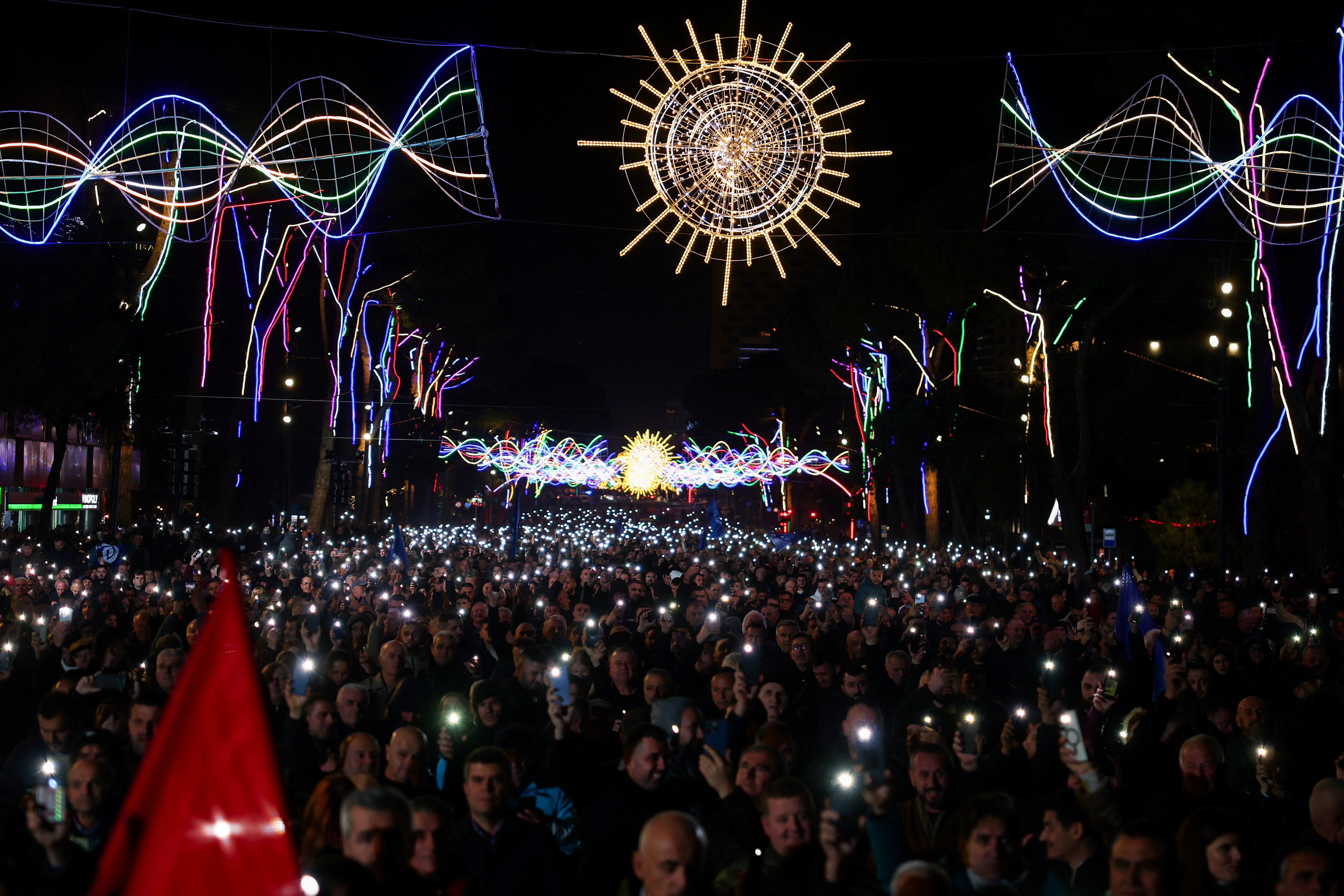 cover Corruption charges spark protests against Albanian government