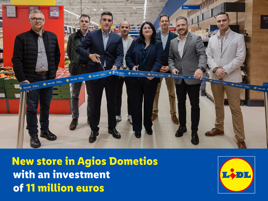 Lidl Cyprus opens new Agios Dometios store with €11M investment