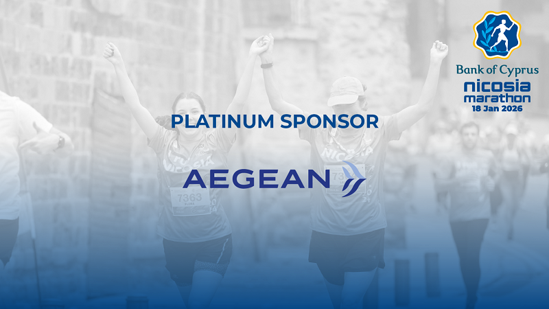 cover AEGEAN supports Bank of Cyprus Nicosia Marathon