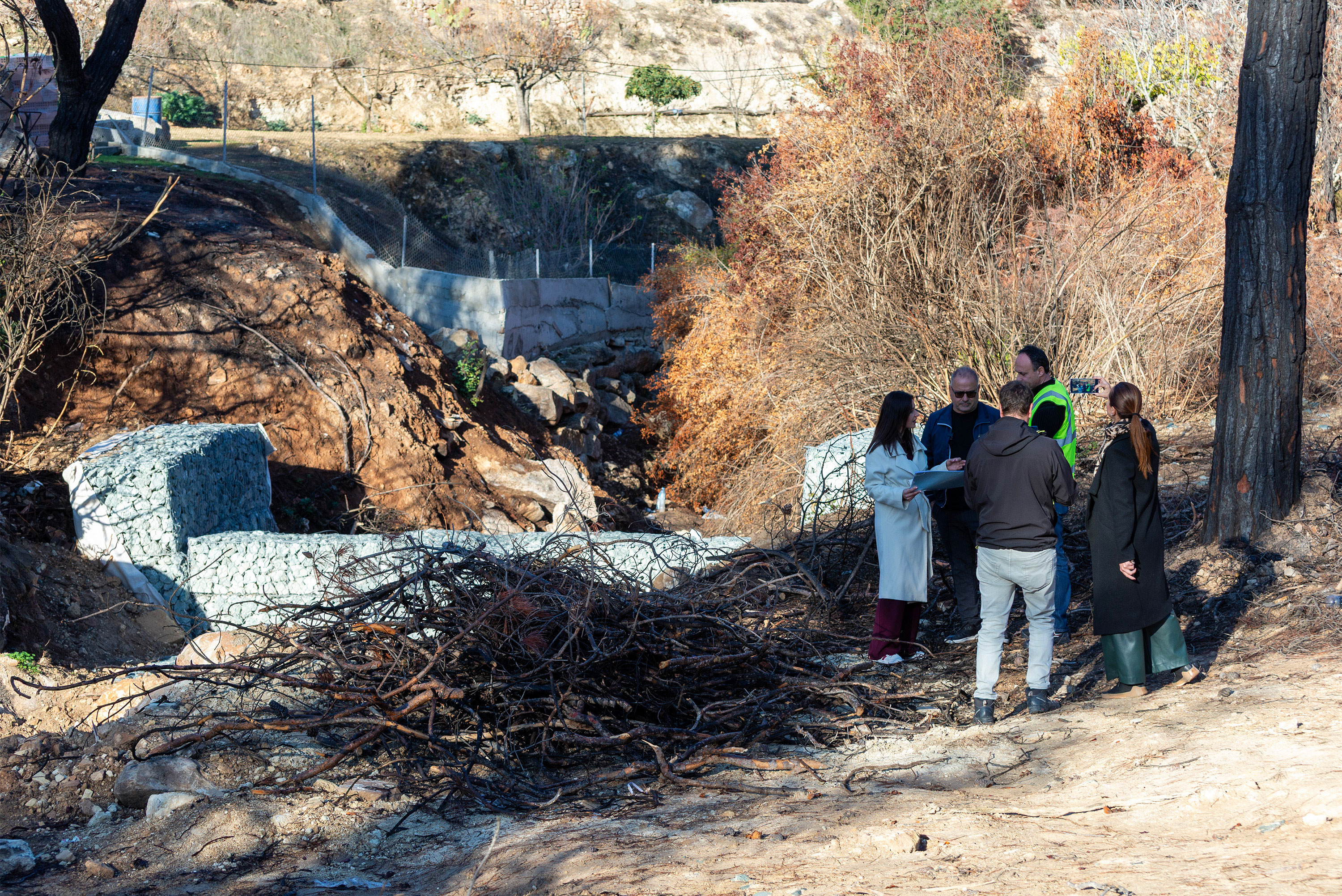agriculture minister, flood works, Troodos