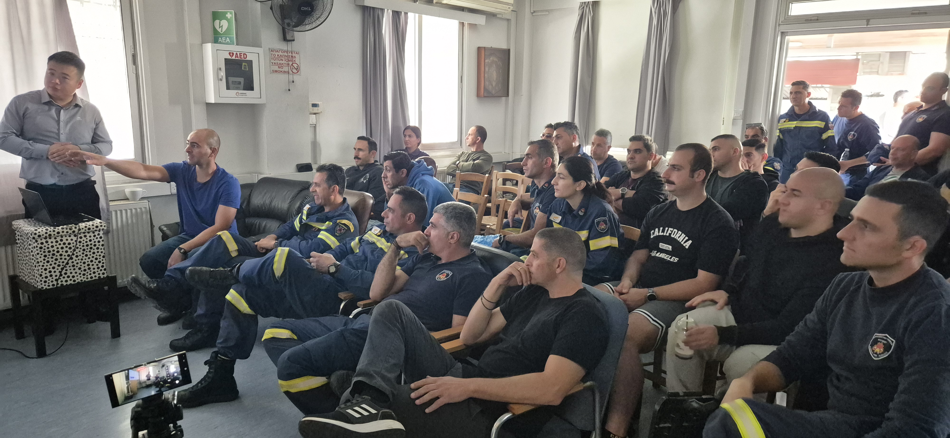 Fire brigade, fire service, Cyprus Public Transport,