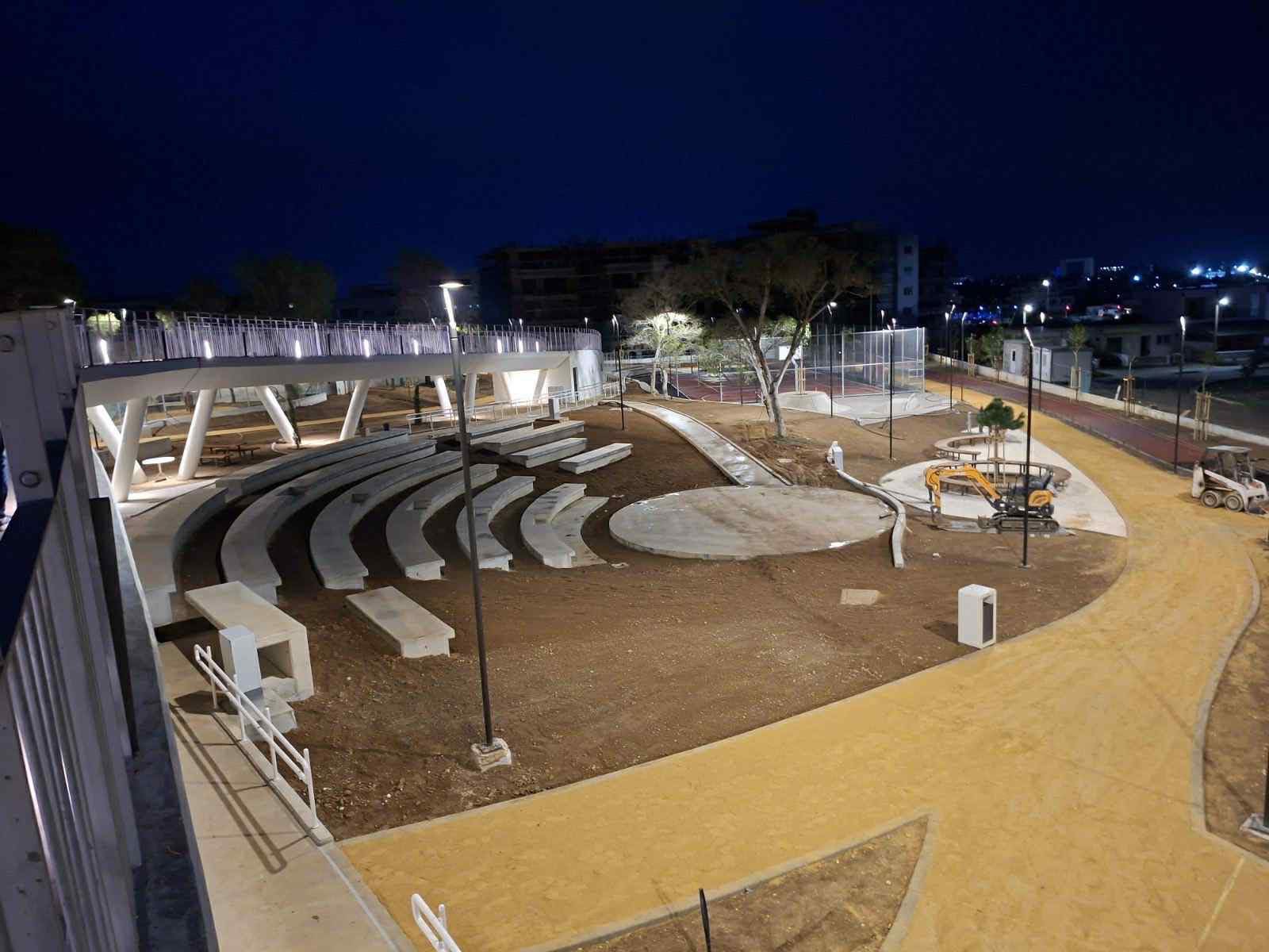 park, playground, sport, sports, basketball, volleyball, Larnaca, multifunctional park