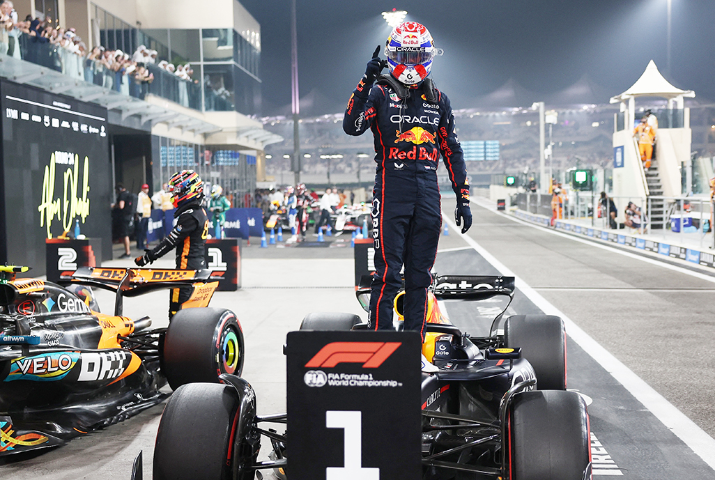 image Verstappen on pole for F1&#8217;s Abu Dhabi title-decider