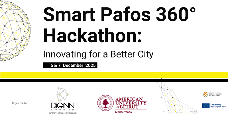 cover AUB Mediterraneo, DiGiNN to host &#8216;Smart Paphos 360°&#8217; hackathon