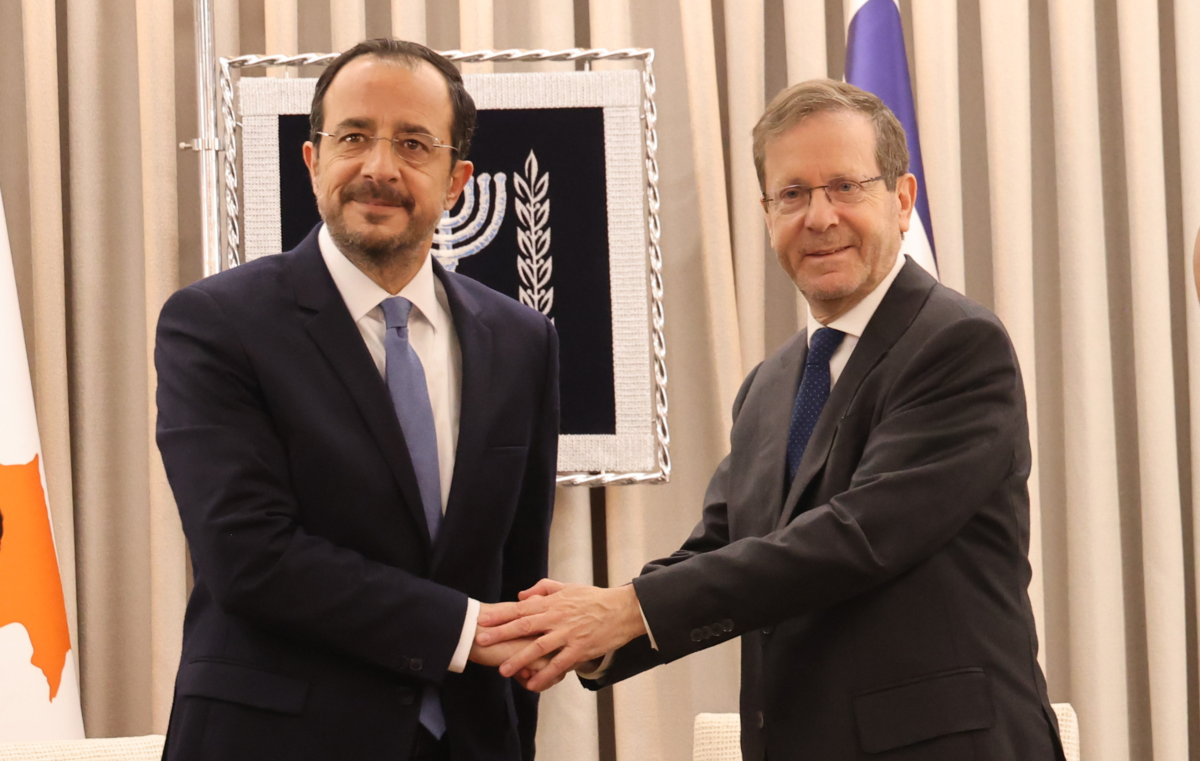 Cyprus ‘a bridge of peace’ in the region, says Israeli President Herzog