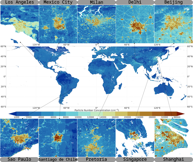 cover Cyprus Institute unveils first global maps of ultra-fine particles