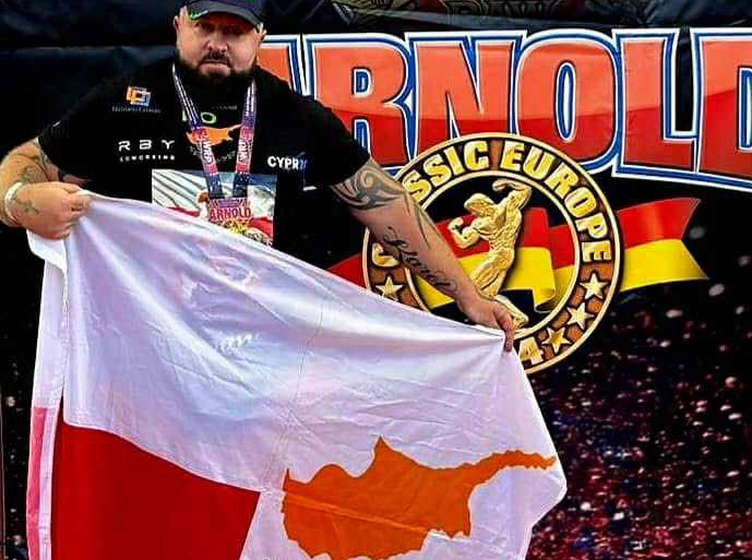 cover Cyprus champion: ‘I do it because I love it’