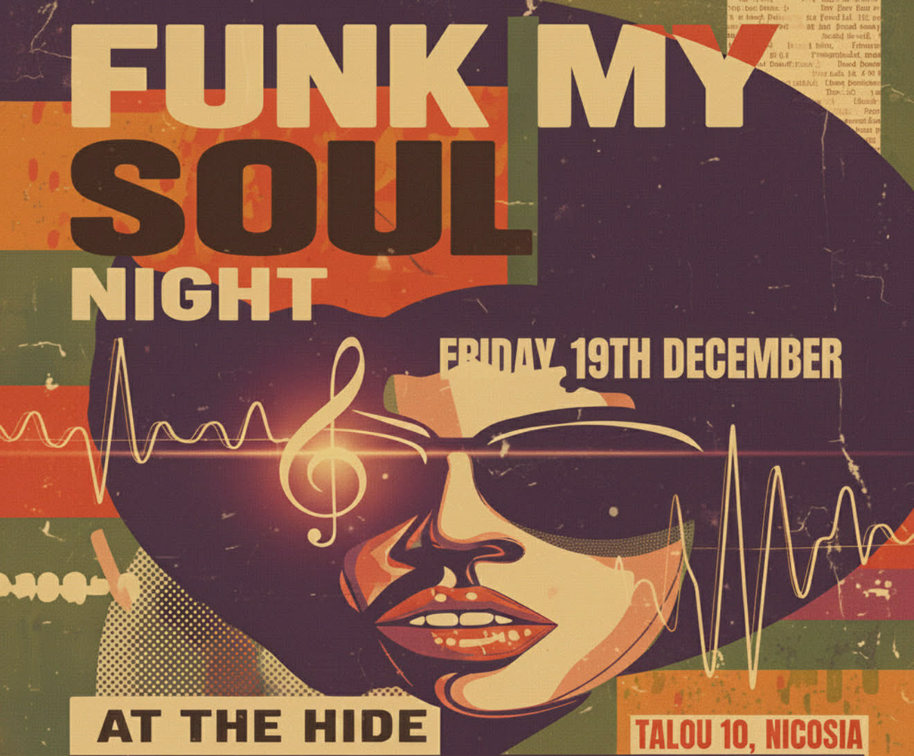 cover Funk, brass and records at Nicosia venue