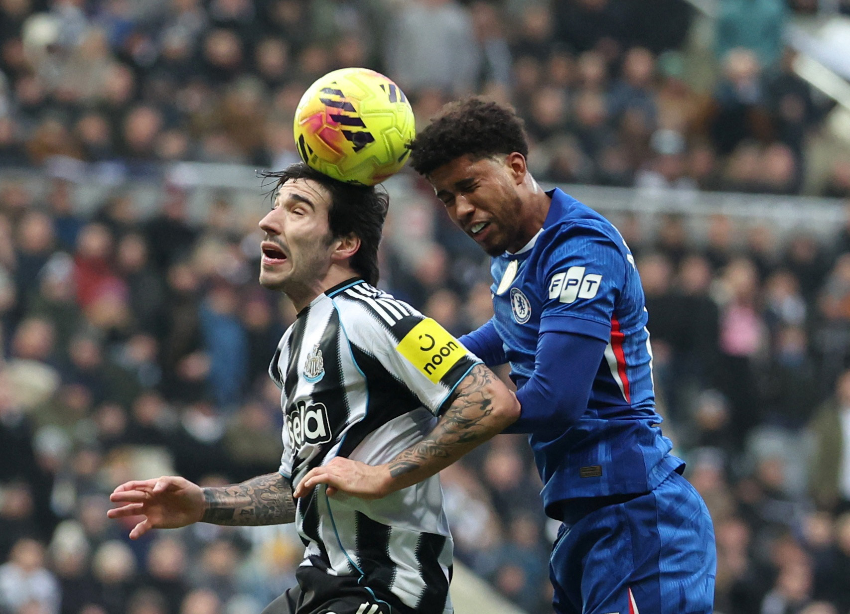 image Newcastle squander two-goal lead in 2-2 draw with Chelsea