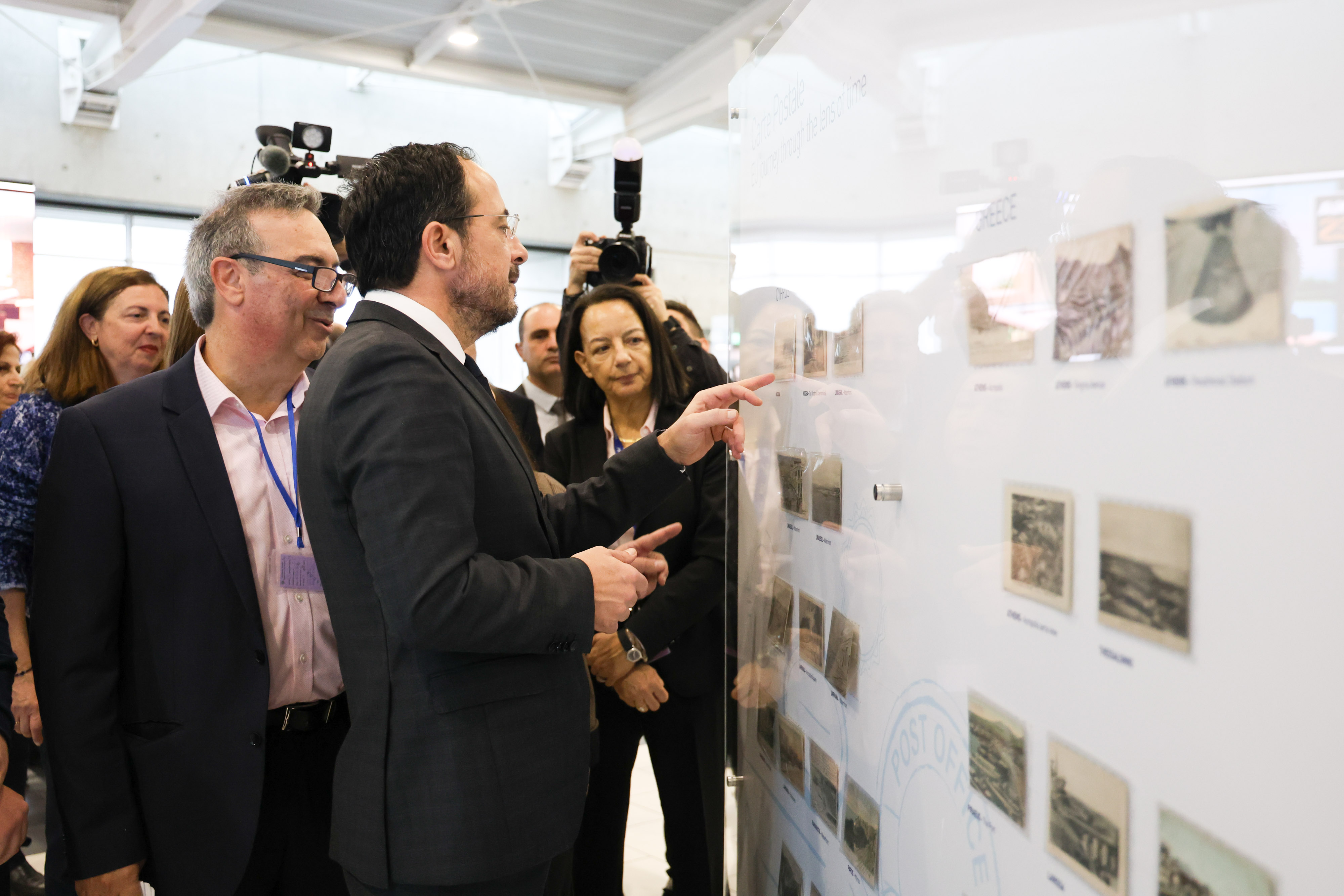 cover Vintage postcards from Europe at Larnaca airport