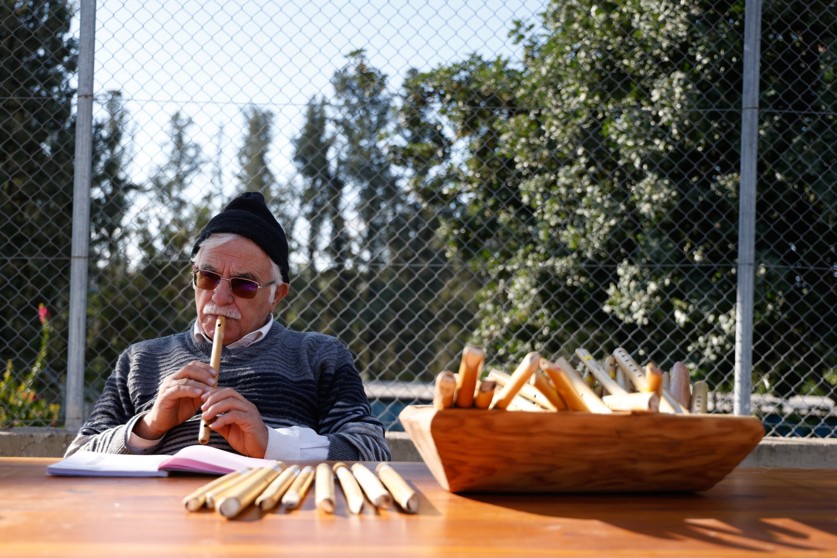 Christmas village opens at presidential palace