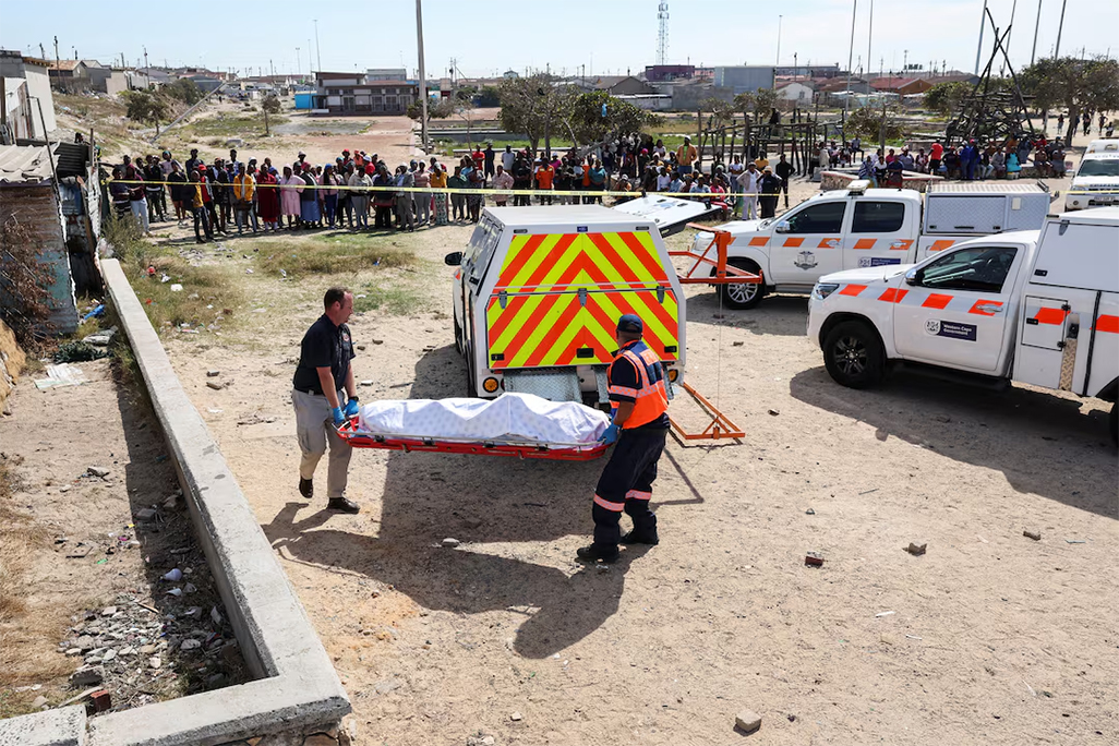 cover Shooting at South African bar leaves 11 dead, including a young child