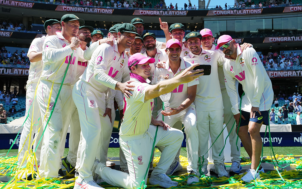 image Business as usual as Australia thrash England