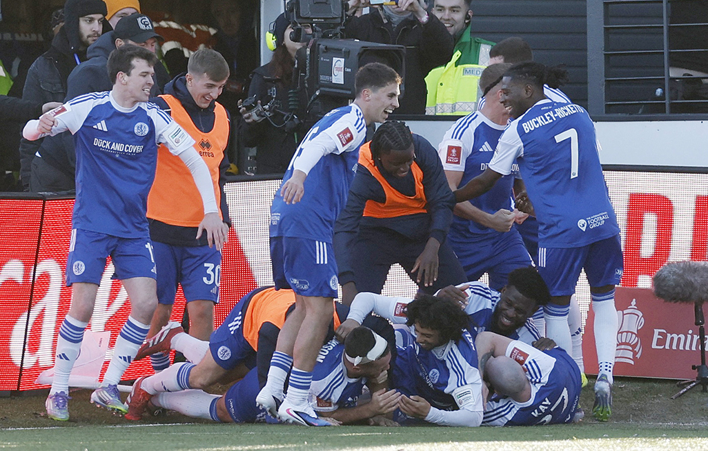 image Macclesfield draw Brentford after FA Cup heroics