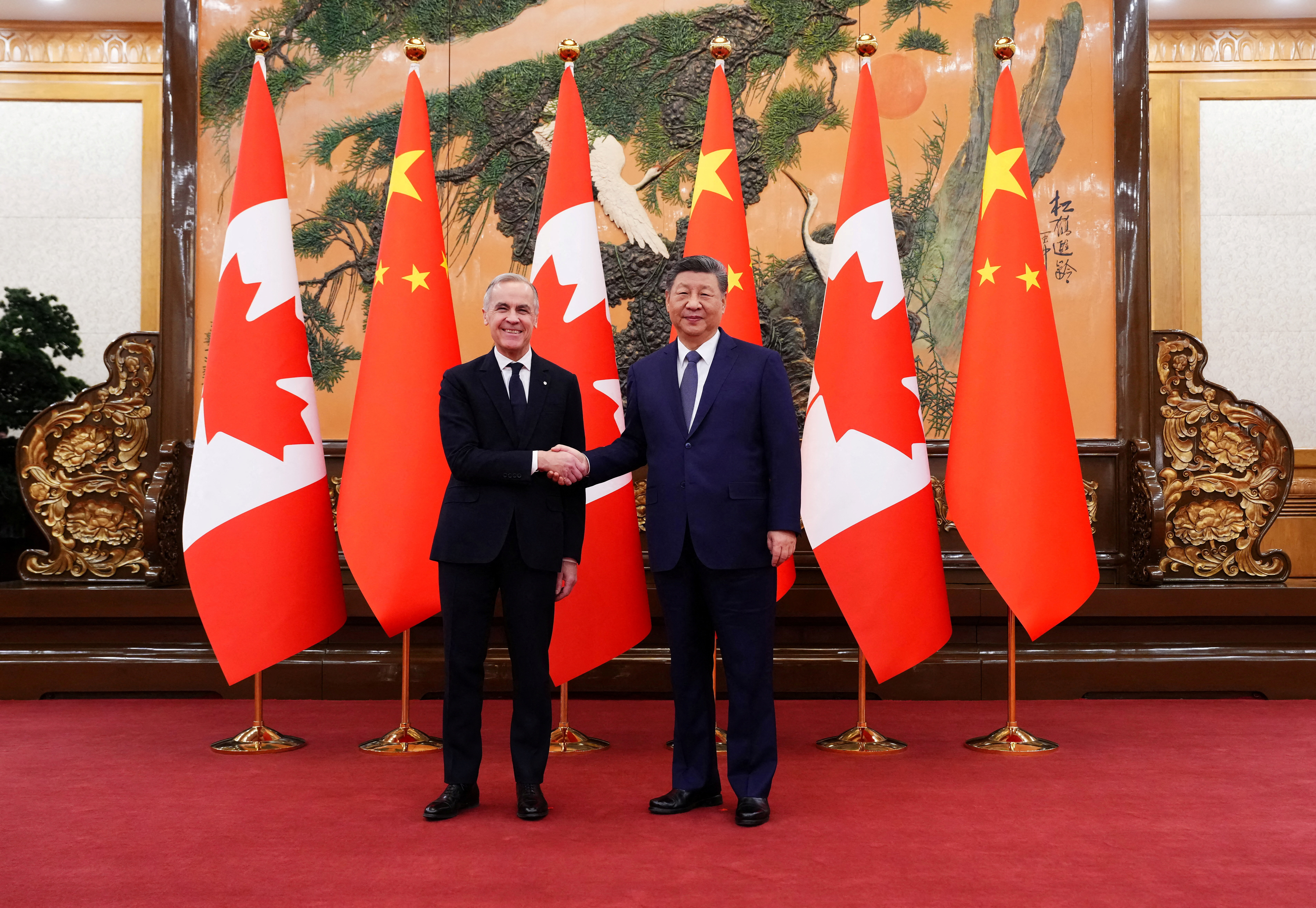 image Canada, China set for &#8216;historic&#8217; gains from new partnership, Carney says