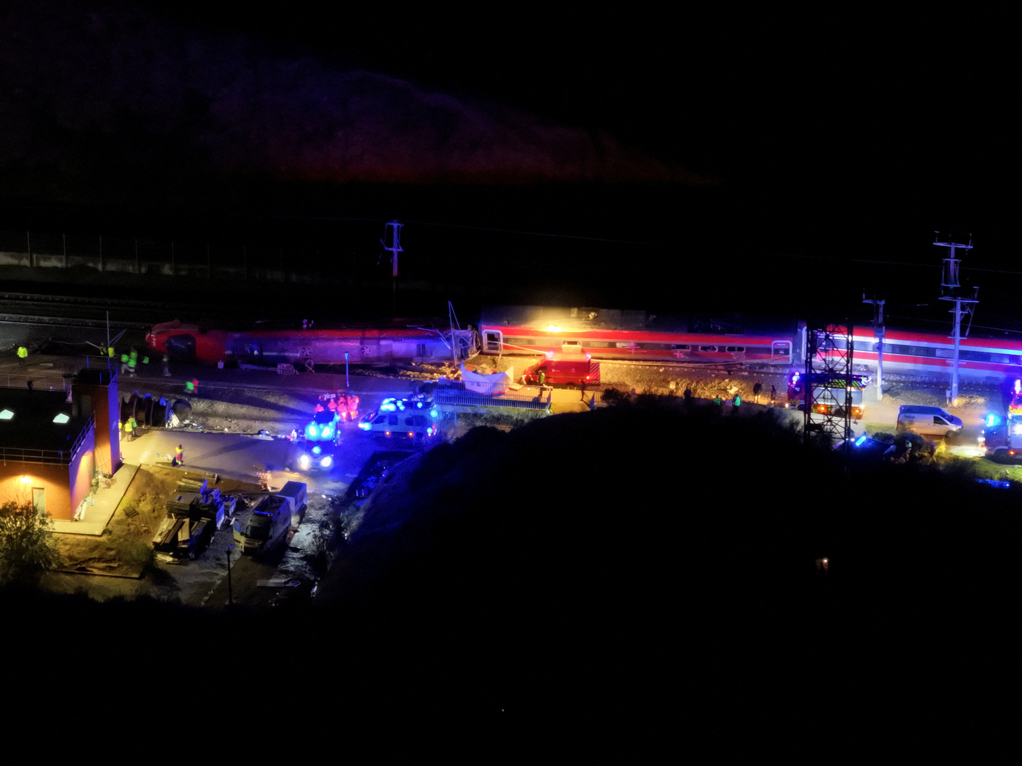 image Two high-speed trains collide in Spain, 21 killed