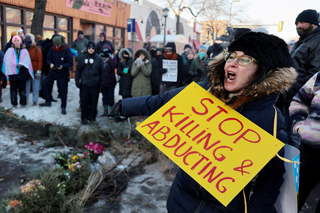 image Minneapolis shootings put Trump’s immigration surge at centre of election-year fight