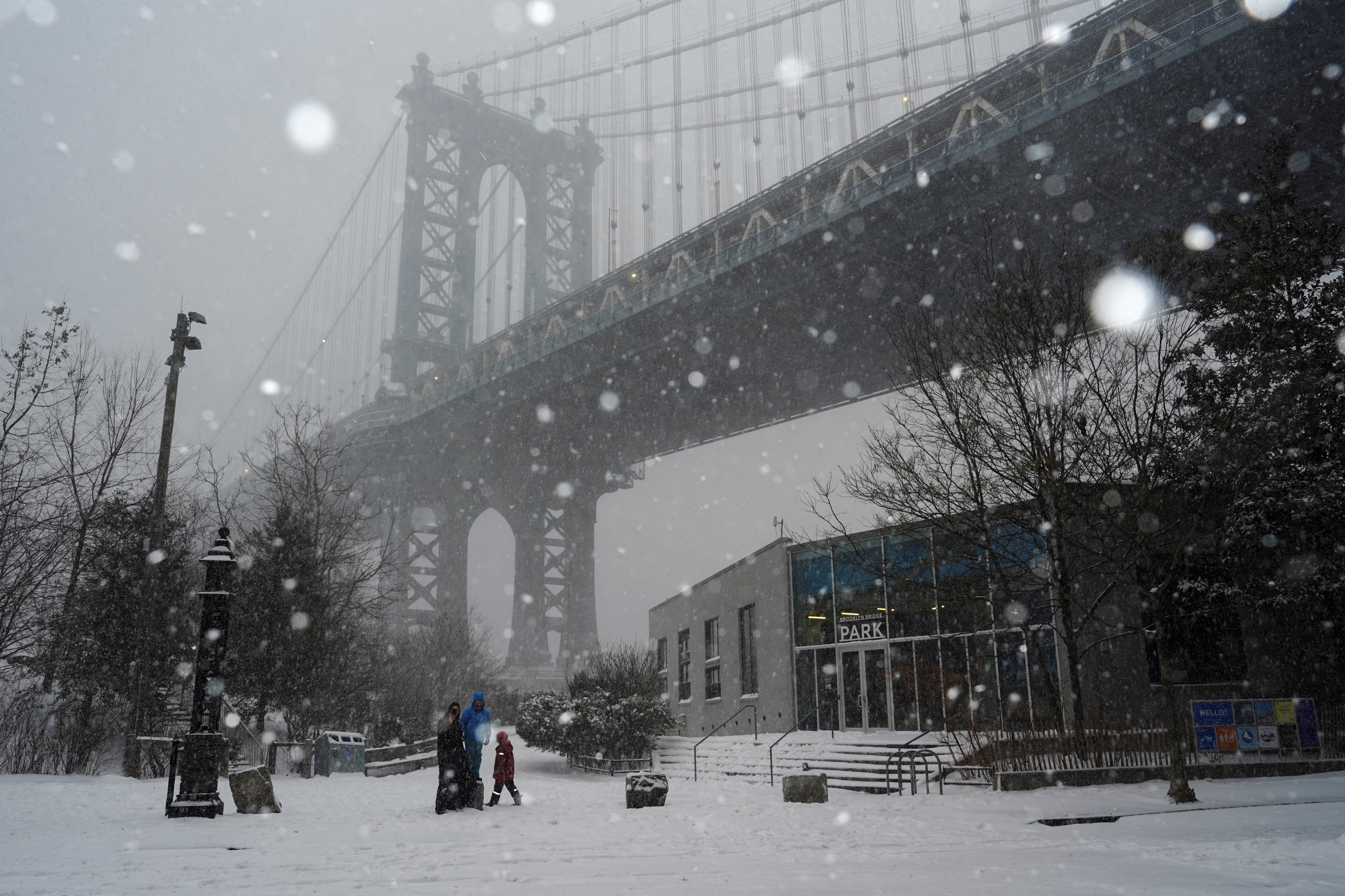 image Winter storm grips much of US in snow, ice, Arctic cold, more than 10,000 airline flights cancelled
