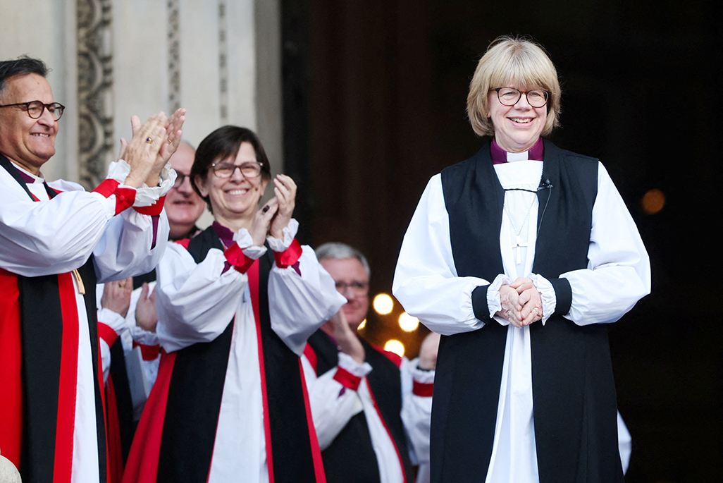 cover First female leader of Church of England confirmed in ancient ceremony