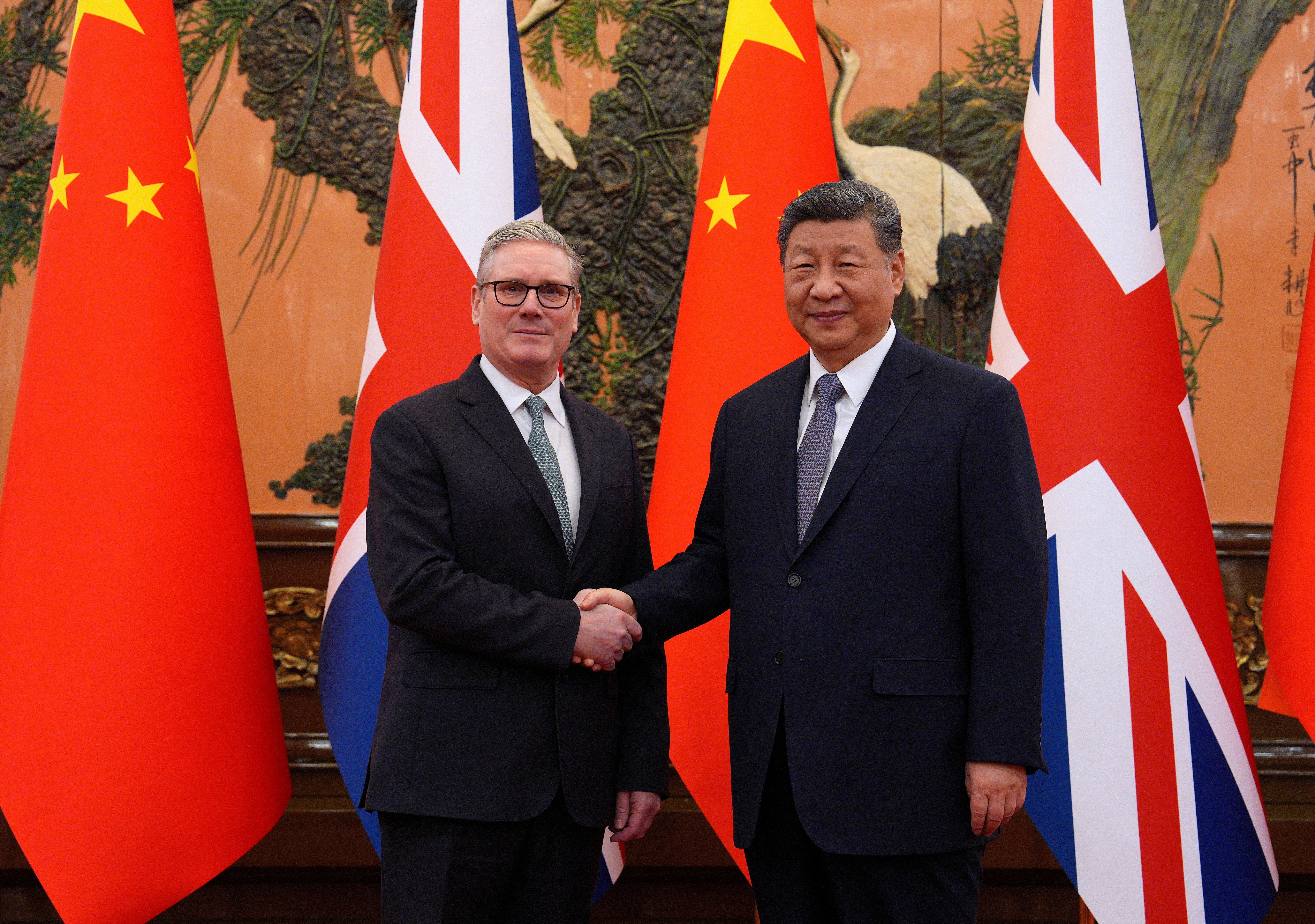 UK’s Starmer tells Xi he wants ‘sophisticated’ ties with China