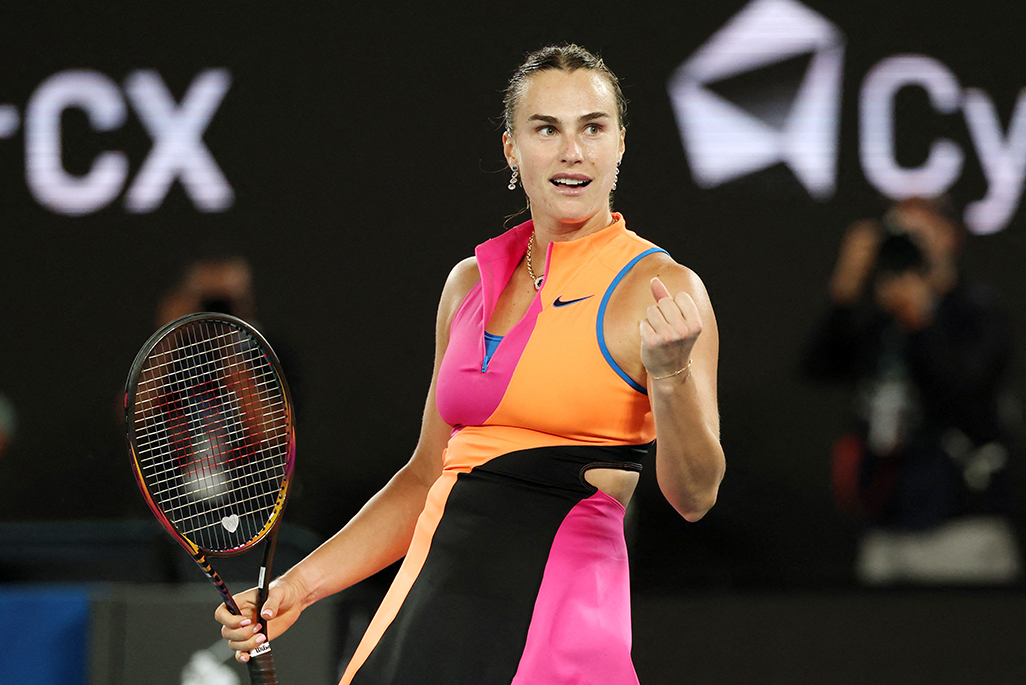 cover Supreme Sabalenka crushes Svitolina to reach Australian Open final