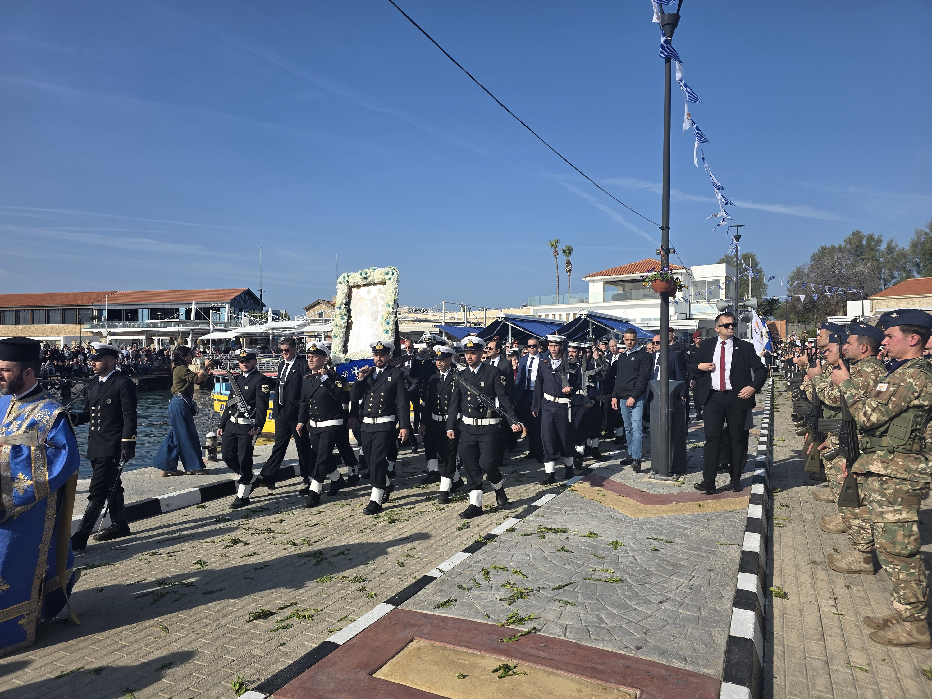 Paphos, Epiphany, Nikos Christodoulides, Divine Liturgy