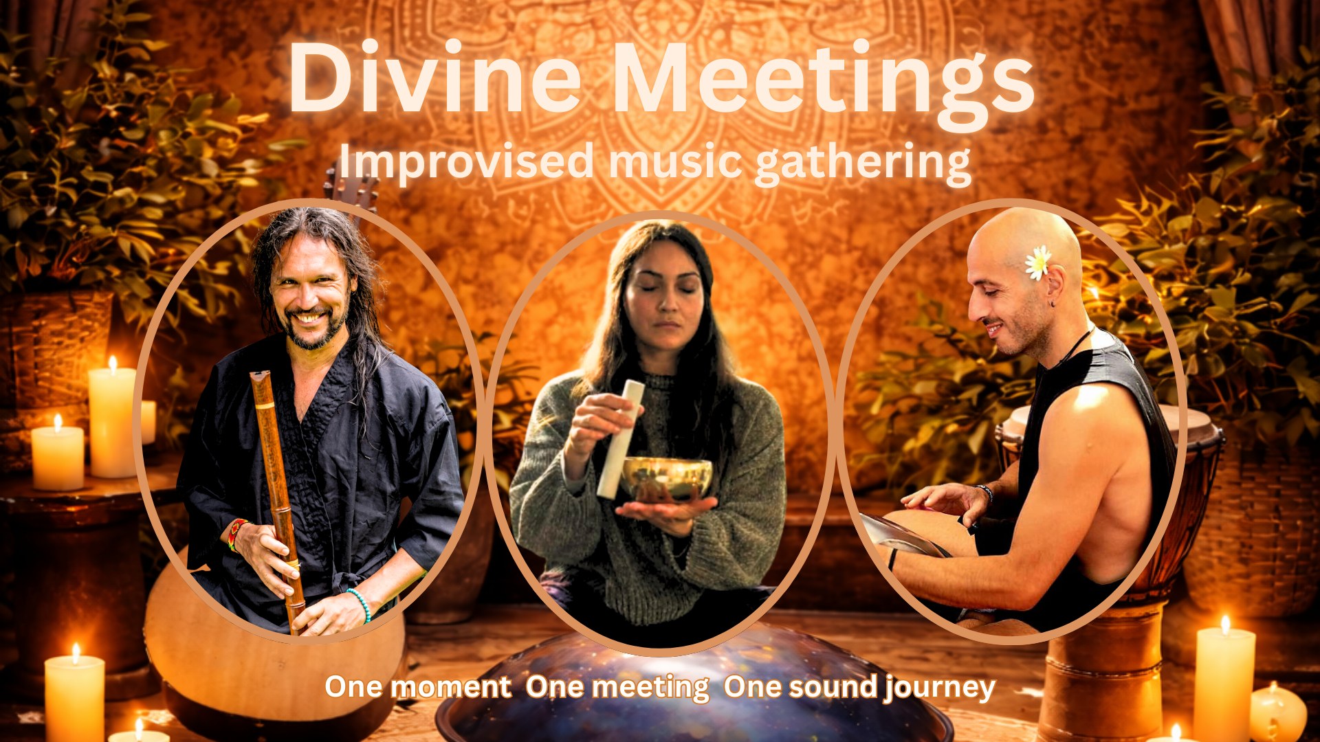 cover Improvised, divine music gathering in buffer zone