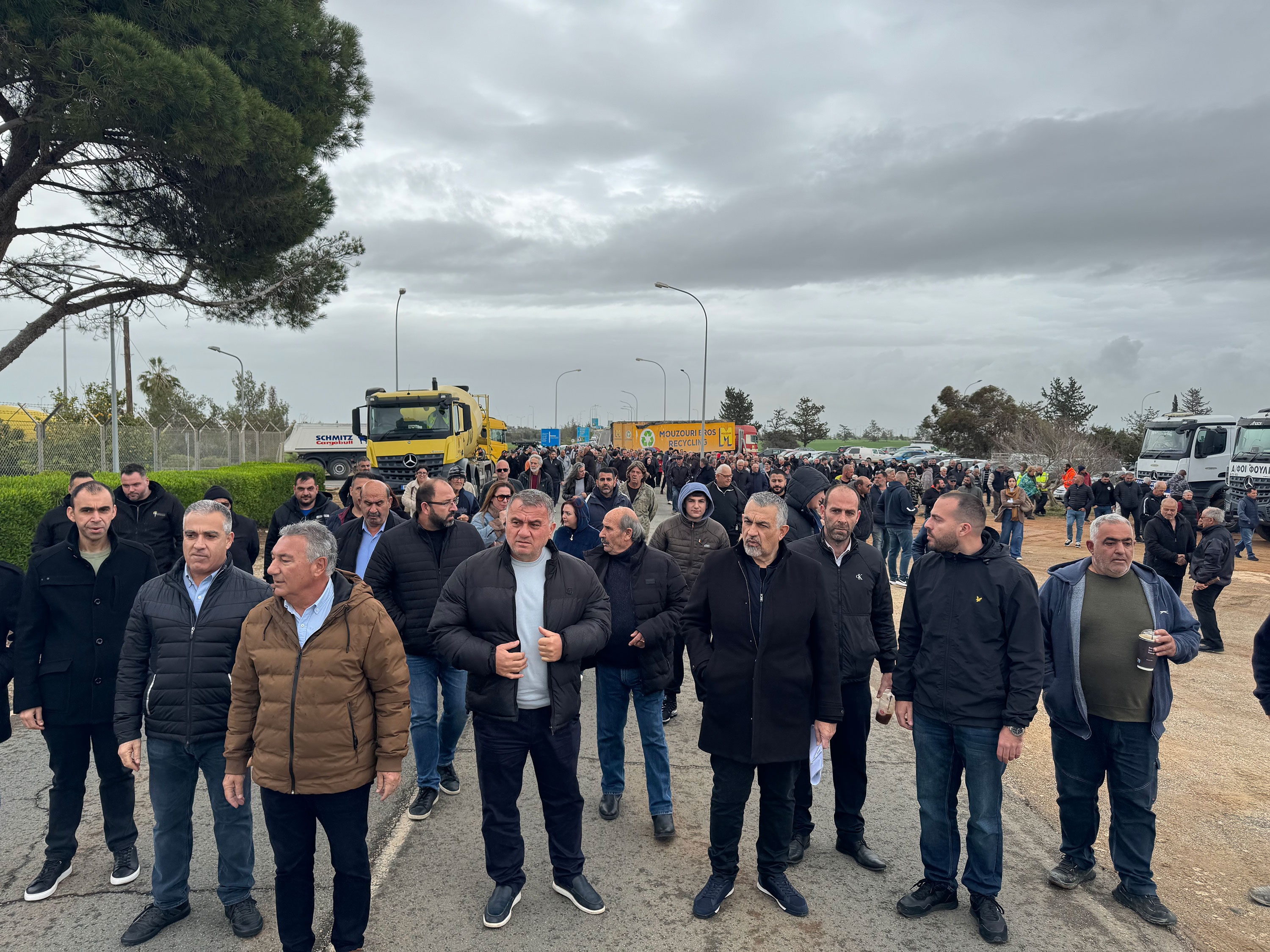 cover Residents protest outside Dhekelia bases over urban planning delays