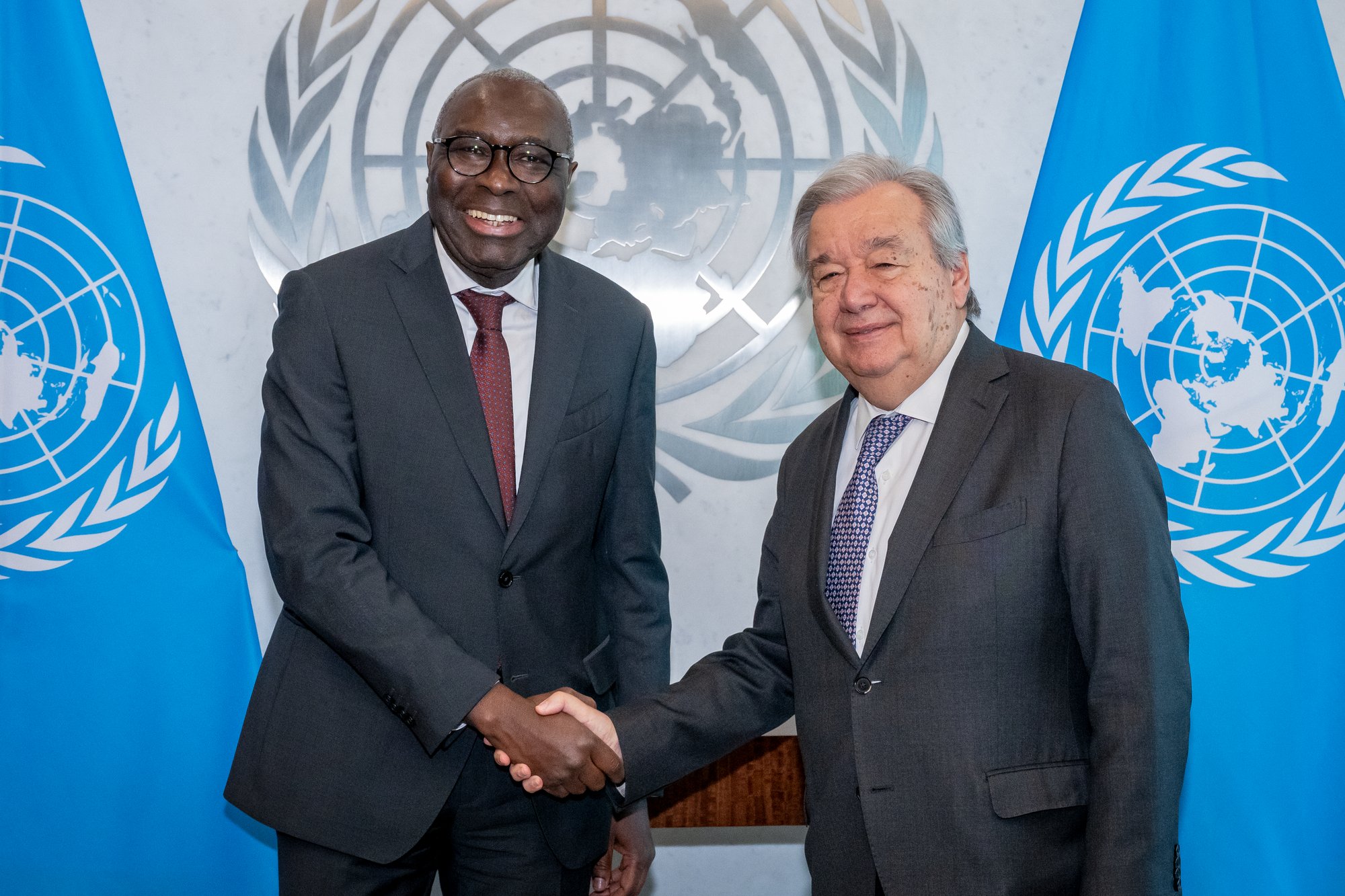 cover UN’s Diagne briefs Guterres on Cyprus developments