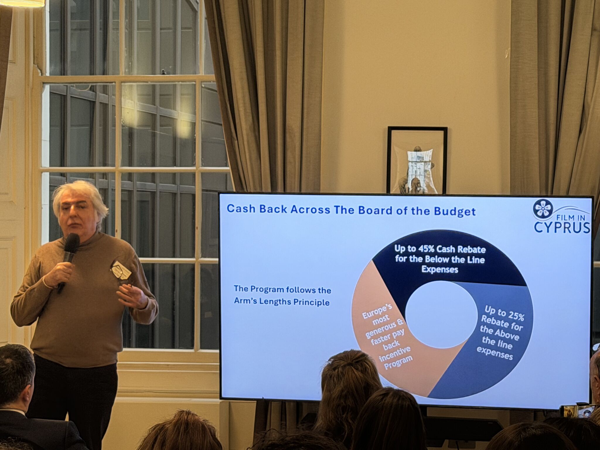 Cyprus targets UK film industry with London roadshow