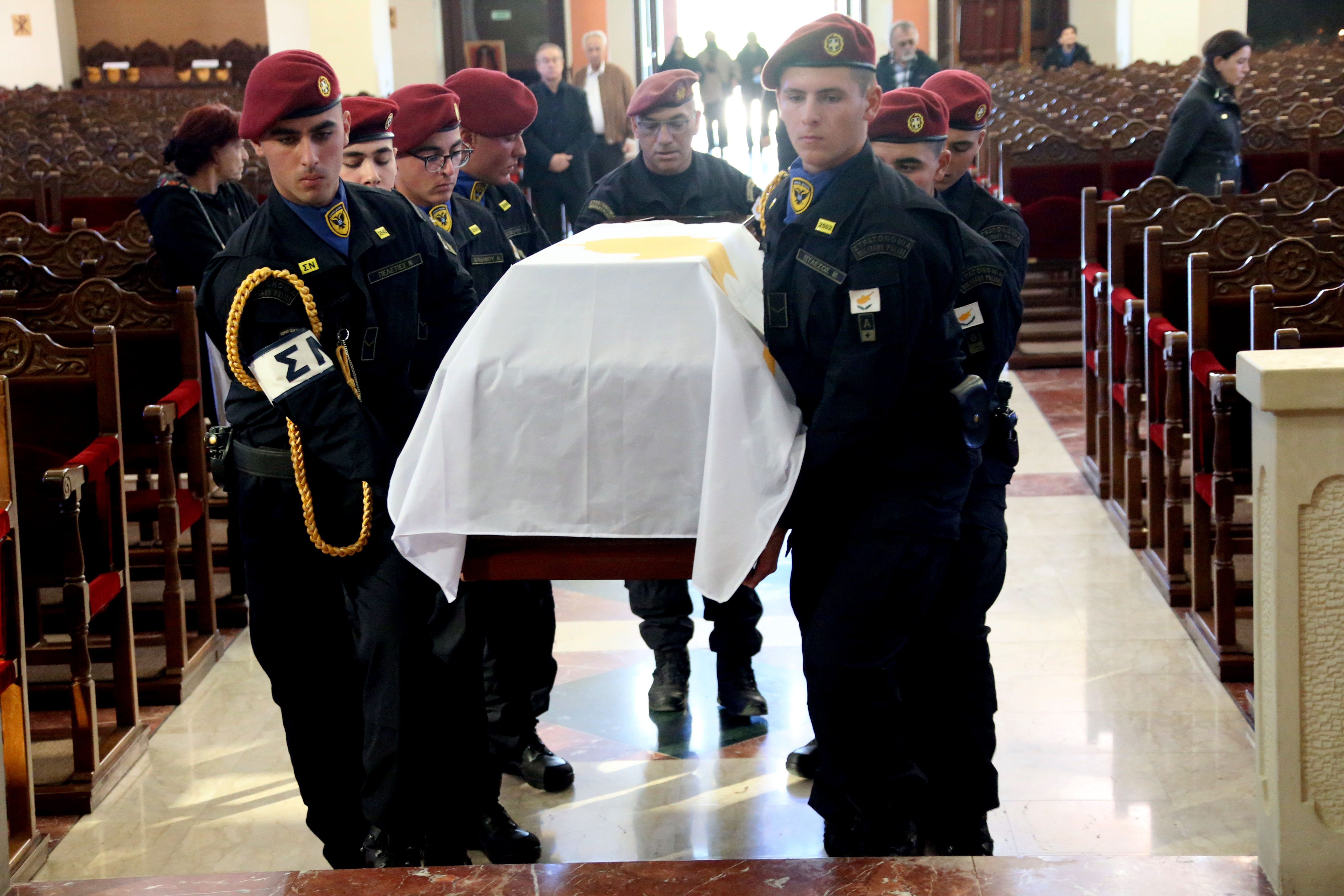 Vassiliou, president, in state