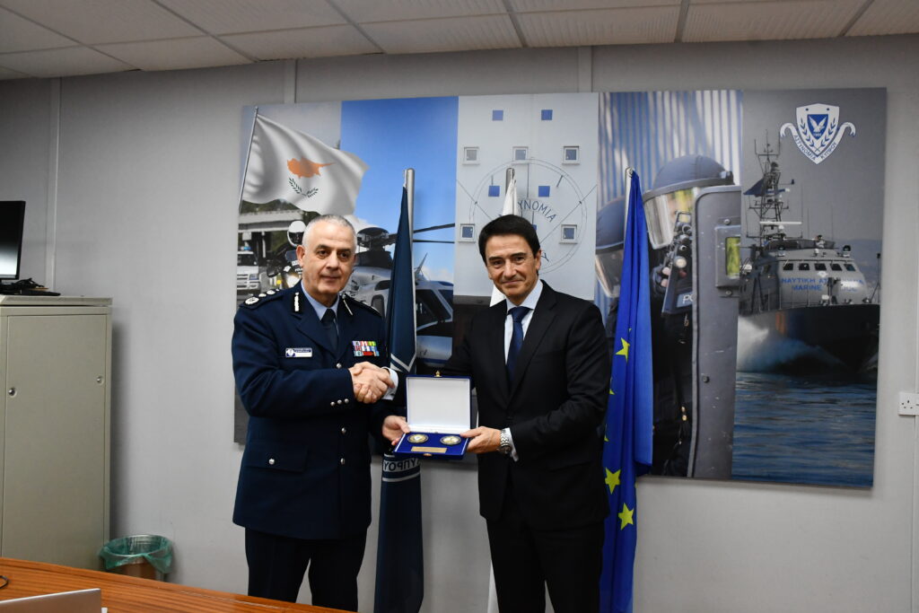 image Police chief meets Europol official as Cyprus advances reform agenda