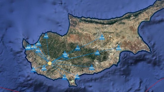 image Earthquake of 3.2 magnitude felt in Paphos and Limassol