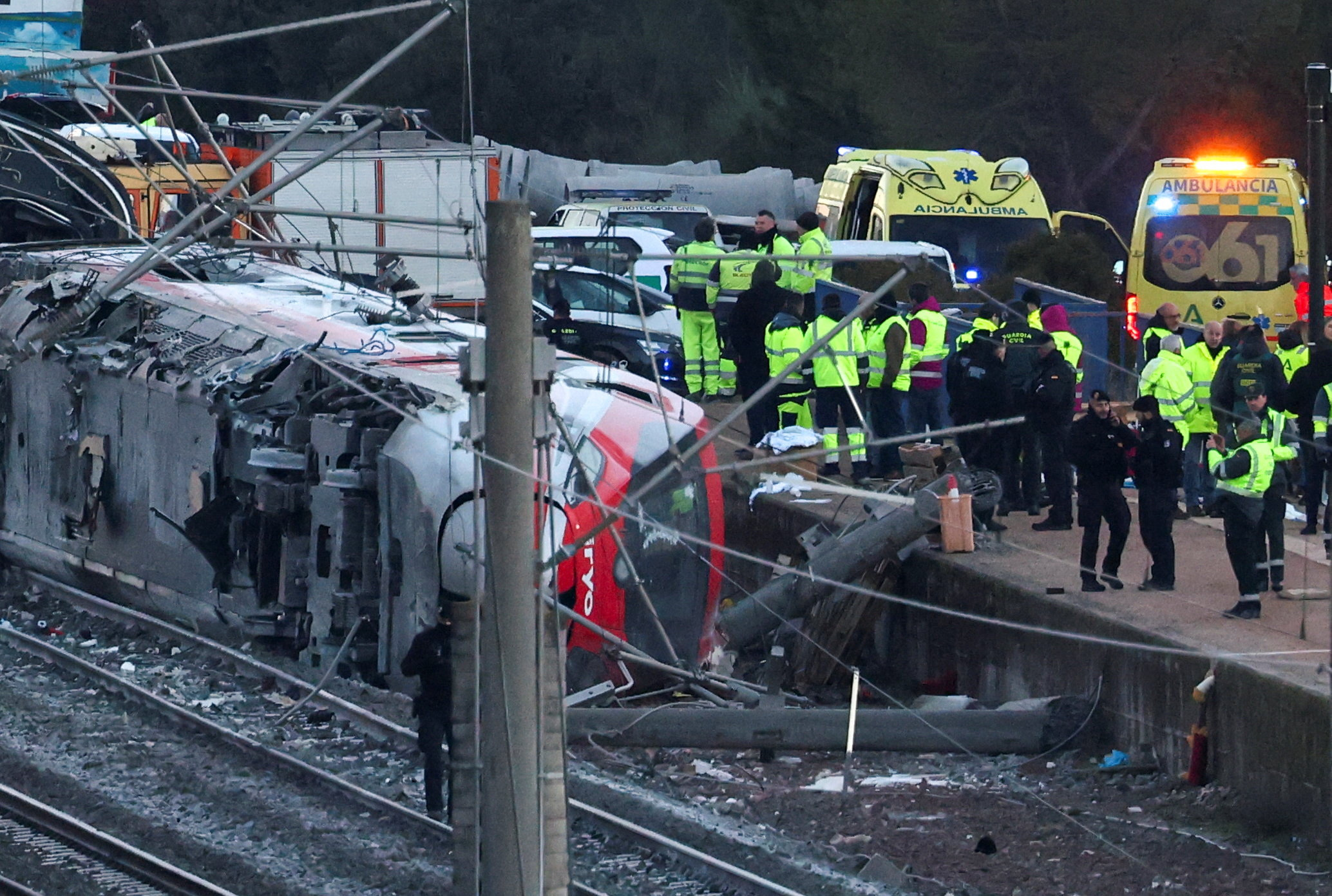 image At least 40 dead in Spain after two high-speed trains collide