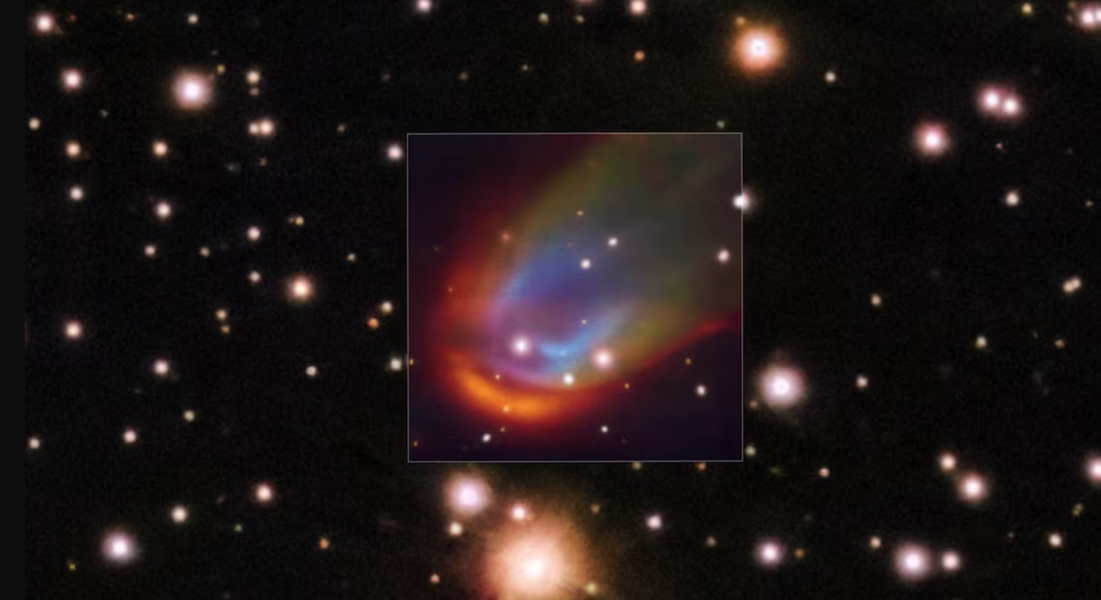 cover Astronomers spot white dwarf star creating a colorful shockwave