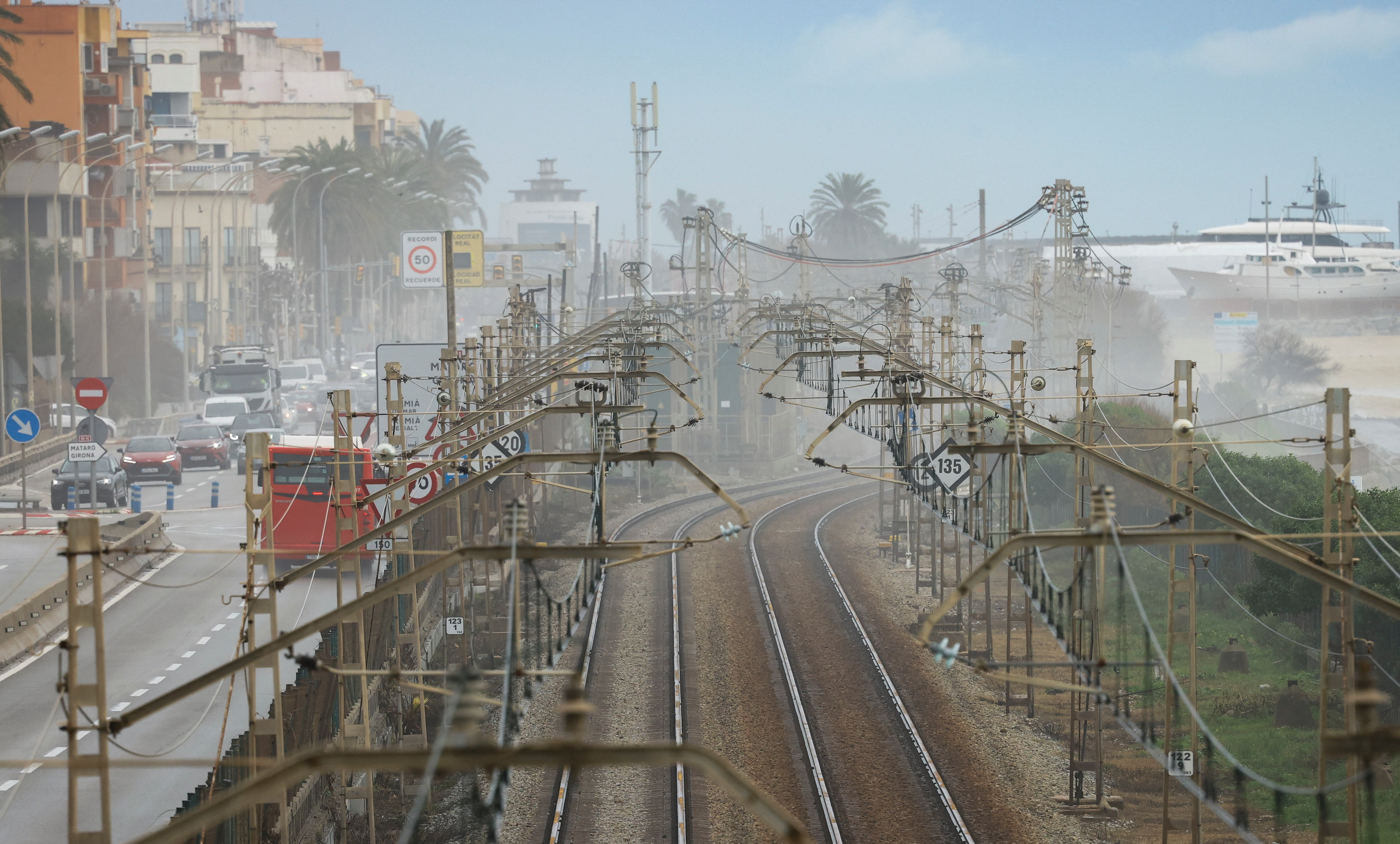 Train collides with crane in Spain’s fourth rail crash in a week, several injured