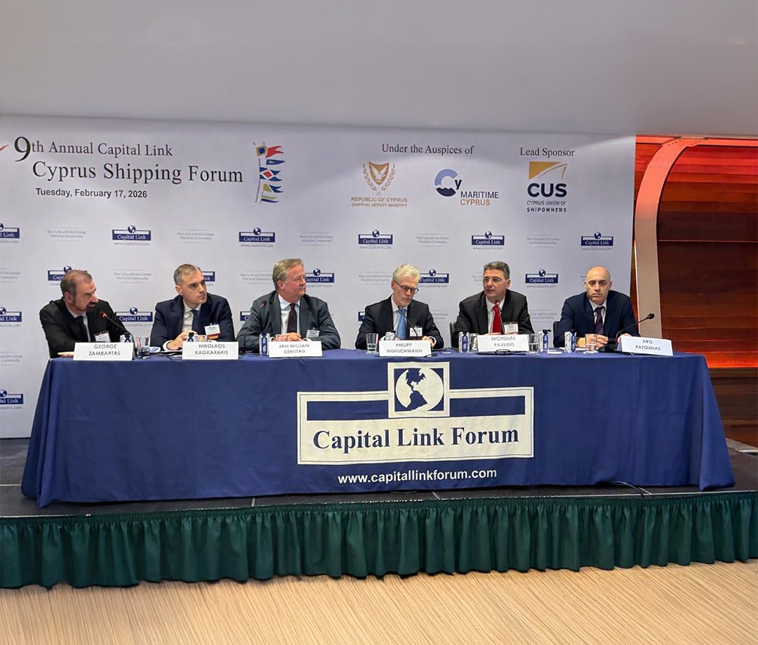 Alpha Bank Cyprus backs shipping finance dialogue in Limassol