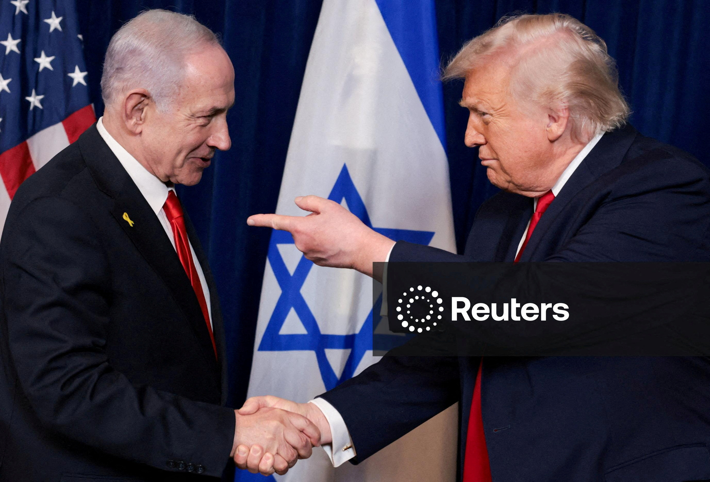 Trump says &lsquo;nothing definitive&rsquo; reached after meeting with Netanyahu