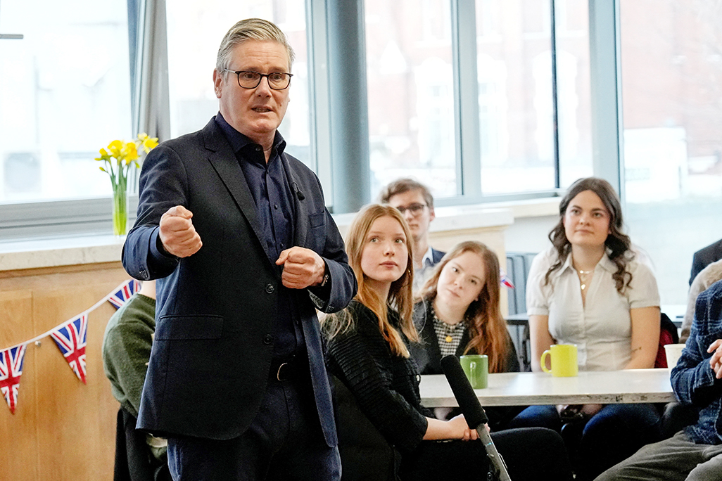 cover Britain needs to step up defence spending faster, Starmer says