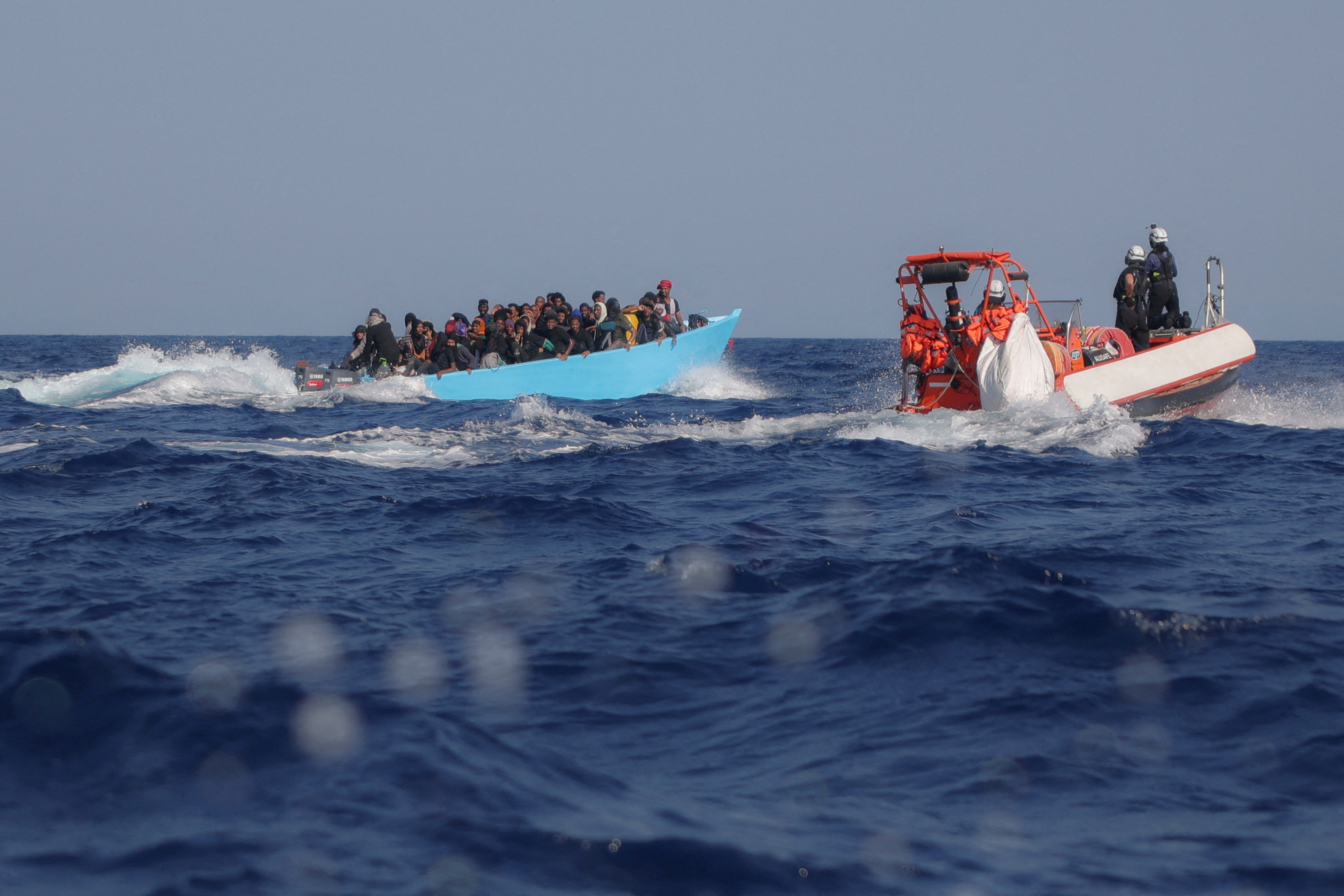 Bodies of five migrants washed ashore east of Libya’s Tripoli, police officer says