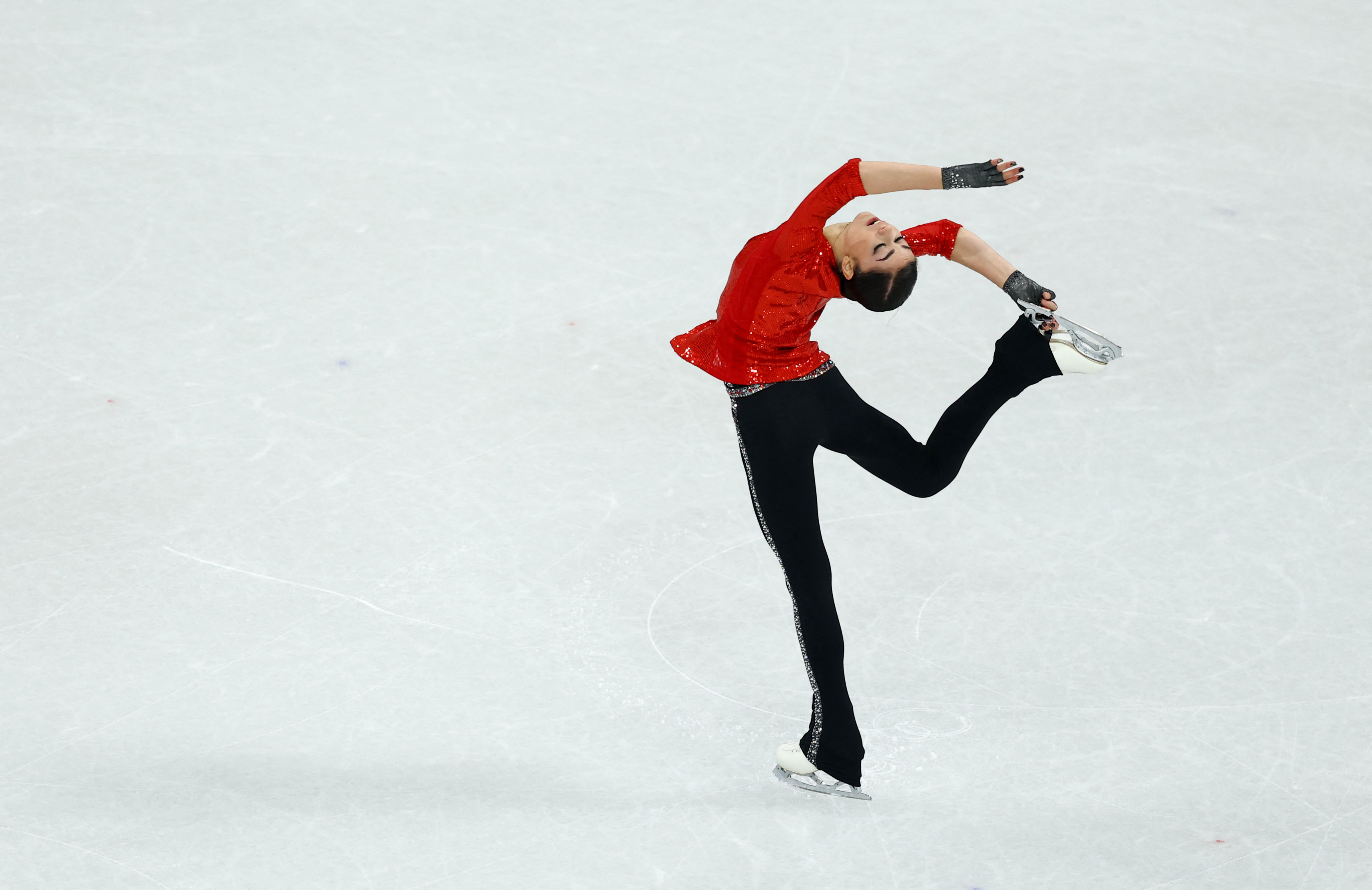 image Russia&#8217;s Petrosian stuns in Olympic figure skating debut