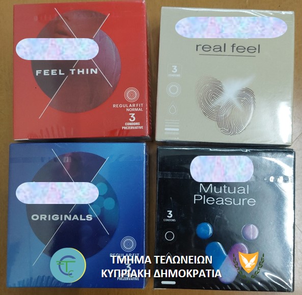 image Counterfeit condoms confiscated in customs crackdown