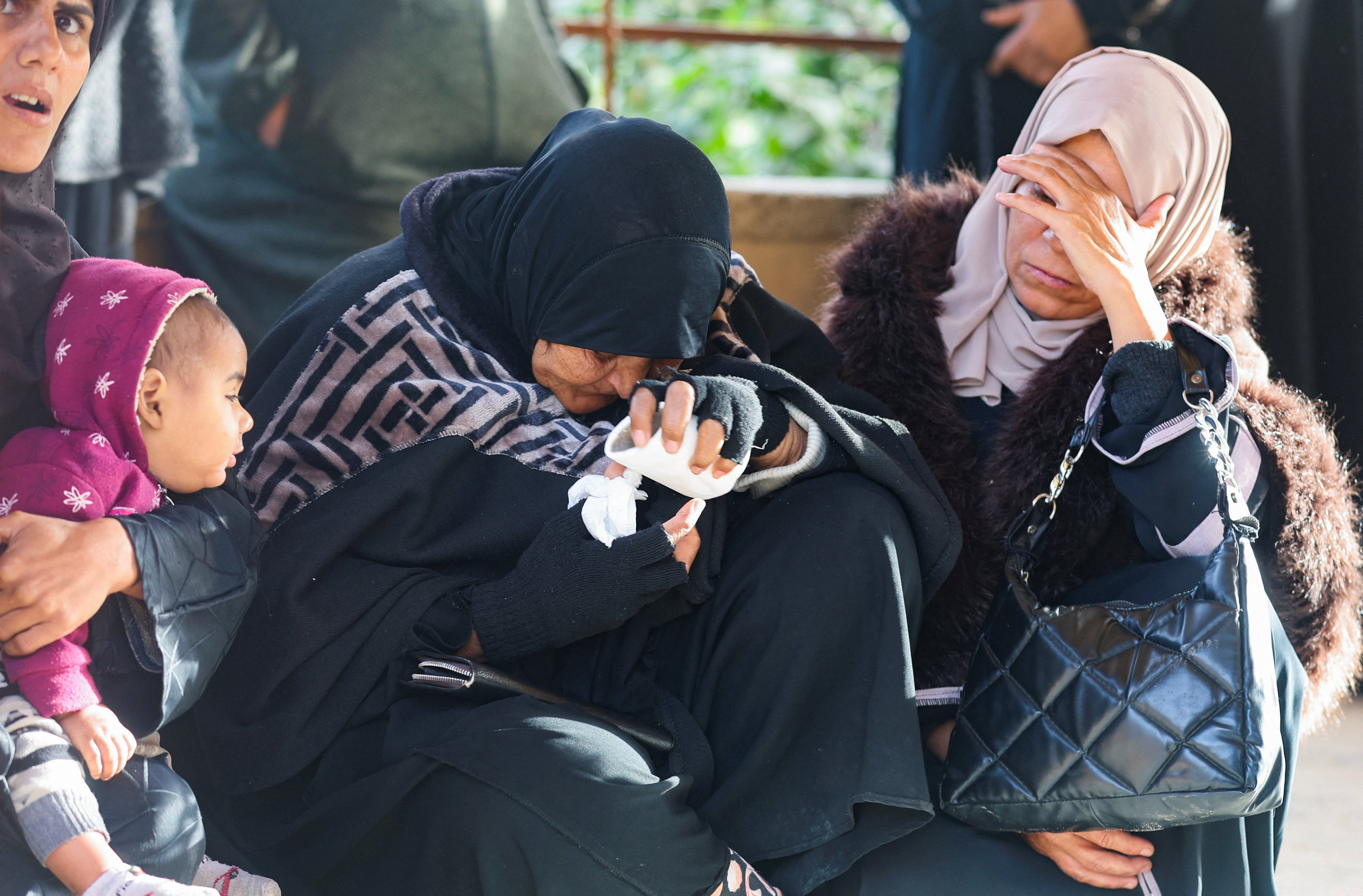 Israeli airstrikes kill 9 in Gaza, including tent camp, Palestinian officials say